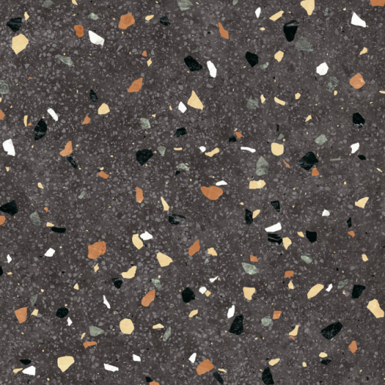 Keros Galaxy Negro μωσαϊκό πλακάκι γρανίτη 59,6×59,6 ματ